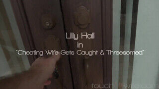 Lilly Hall a megbaszott nej
