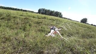 Amatőr vidéki pufóka feleség