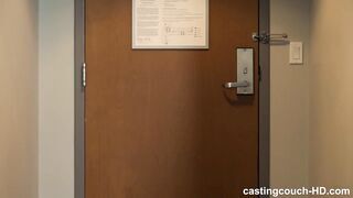 Solana a zsenge fekete szuka a castingon járt