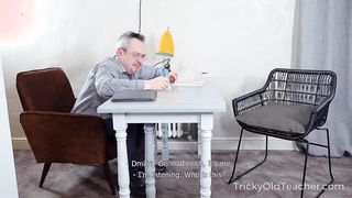 A tanárbácsi könyörtelen bréje