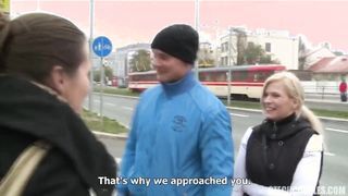 Amatőr párok kamatyolása a furgonba