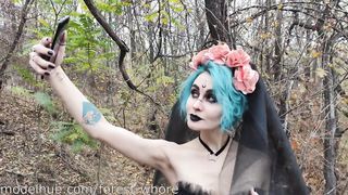 Halloween Cosplayes lány ánuszba kefélve