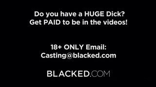 Blacked - Világos Szőke zsenge csaj és a néger pöcs