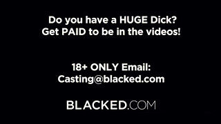 Blacked - Stefany Kyler rácuppan a csoki faszra