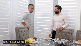 Brazzers - Audrey Bitoni a férje haverjával baszik