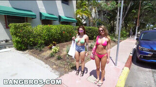 BANGBROS - Daisy Stone a kocsiban kamatyol