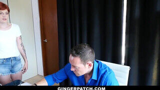 GingerPatch - vörös rövid hajú szuka és a mostoha apja