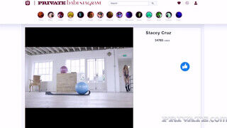 Private com - Stacy Cruz a személyi edzővel kúr