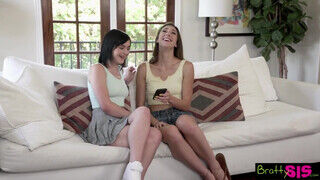 Bratty Sis - Rosalyn Sphinx és Andi Rose édeshármasban hancuroznak