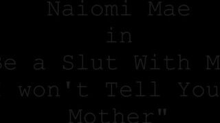My Pervy Family - Naiomi Mae ébredés után megkamatyolva