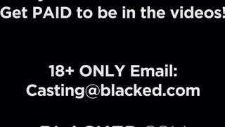 BLACKED - Ava Koxx és egy méretes hatalmas fekete nyeles aszpirin