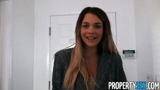 PropertySex - Gabbie Carter az óriás tőgyes bűbájos fiatal