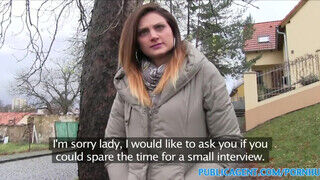 PublicAgent - Csábos tini kis csaj felszedve
