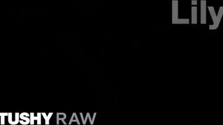 TUSHYRAW - barna bige hatalmas cunija keményen megkúrva