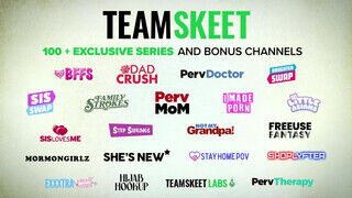 TeamSkeet - Gisele Mona a szexy vékony kisasszony