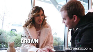 Private com - Eva Brown három barna sráccal kúr