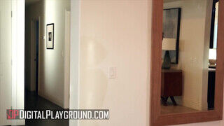Digital Playground - Janice Griffith és Demi Sutra barna pasival szexelnek