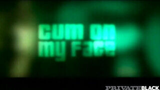 PrivateBlack - Lorrayne cumizza a falloszt
