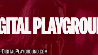 DigitalPlayground - Dani Jensen édeshármasban szexel
