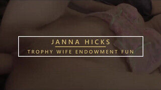 Janna Hicks a nagyméretű tőgyes milf