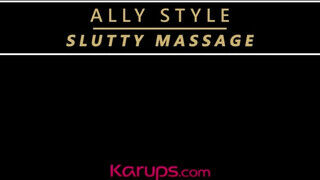 Karups - Ally Style a dögös masszőr bige