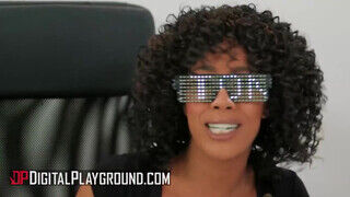 DigitalPlayground - Misty Stone a formás popós fekete milf