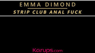 Emma Diamond kinyalva és análba kefélve