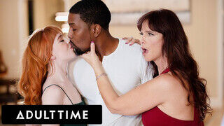 ADULT TIME - Syren De Mer és Madi Collins megosztják a barna dákót