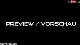 Világos Szőke tinédzser kishölgy sztrapkóban pattan a faszra kint a castingon