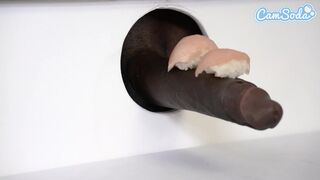 Óriási cickós lesbi milf-ek sushi glory hole kalandja bbc szopással és cuki ázsiai tinitel
