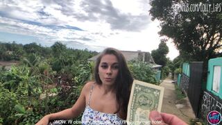 Forró brazil csajszi egy dollárért kap baszást