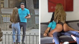 Forró venezuelai kisasszony csoki tangában kapja meg a gazdag gringo faszát
