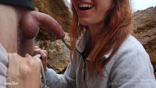 Nyilvános cidázás és gyors kufircolás a strandon pov-ban